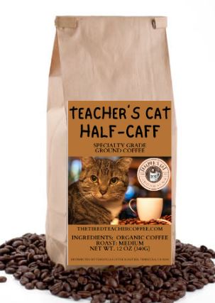 Teacher's Cat Half Caff