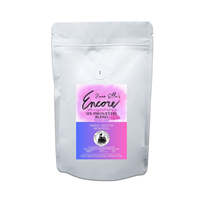 June Ella's Encore~ Single Use Cups~ "Six Pirouettes"